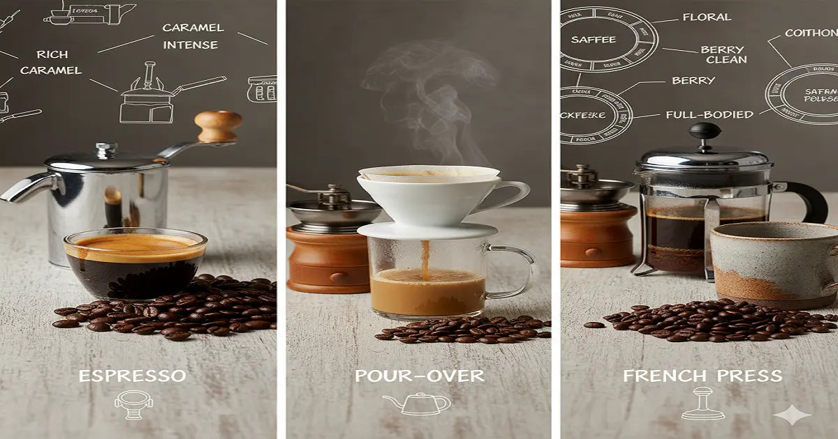 How to Choose Coffee Beans for Espresso, Pour-Over & French Press – Pakistan Guide